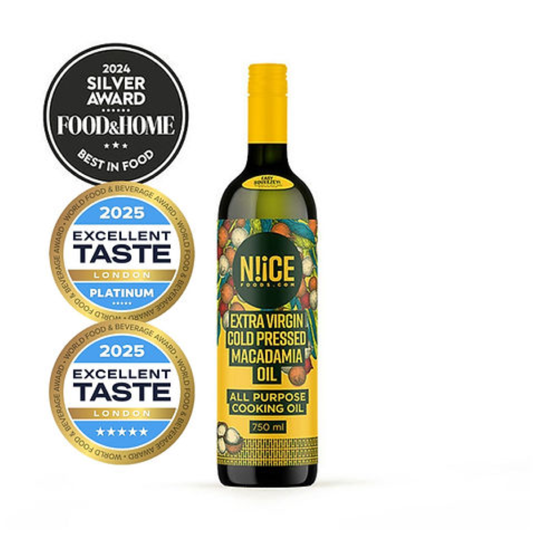 WISH EXTRA VIRGIN MACADAMIA OIL 750ML